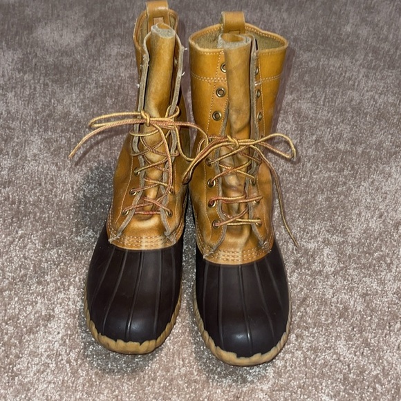 Vintage LL Bean Maine Hunting Shoe Duck Boots Mens Size 7 - Picture 3 of 6